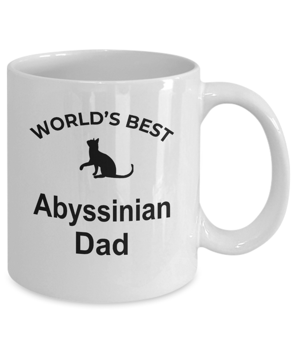 Abyssinian Cat Ceramic Coffee Mug