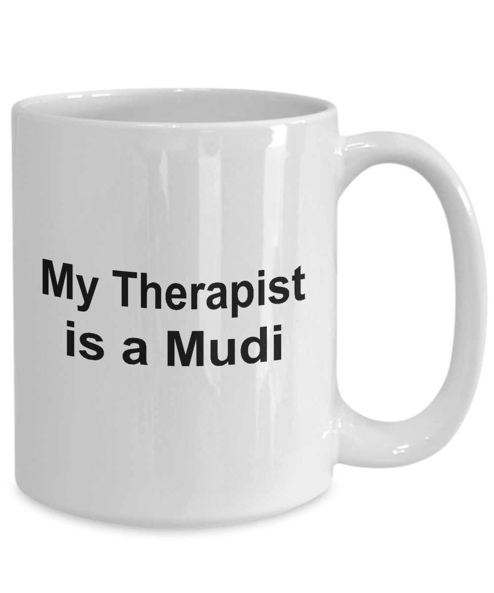 Mudi Dog Therapist Coffee Mug