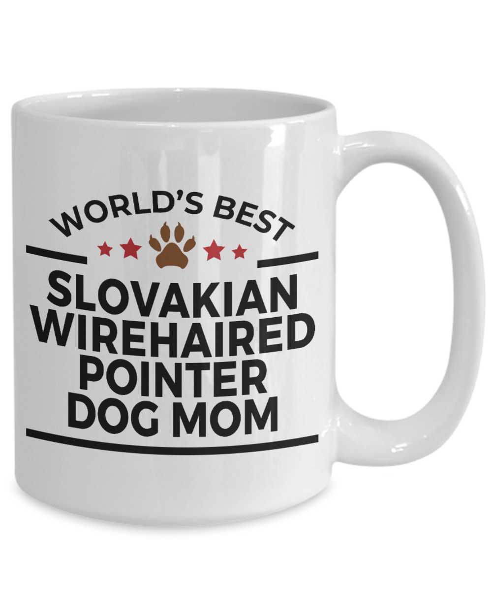 Slovakian Wirehaired Pointer Dog Mom Coffee Mug