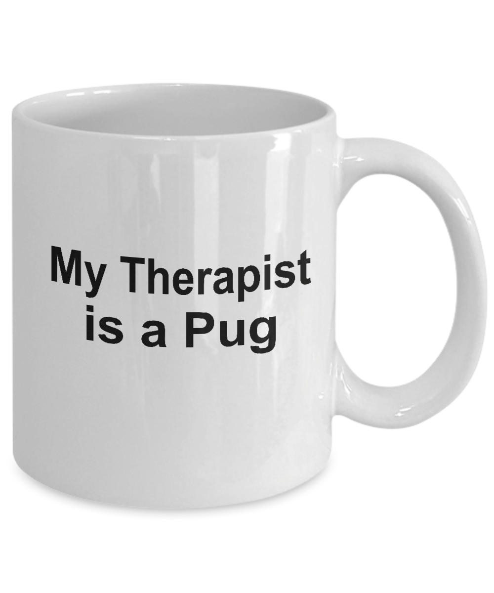 Pug Dog Therapist Coffee Mug