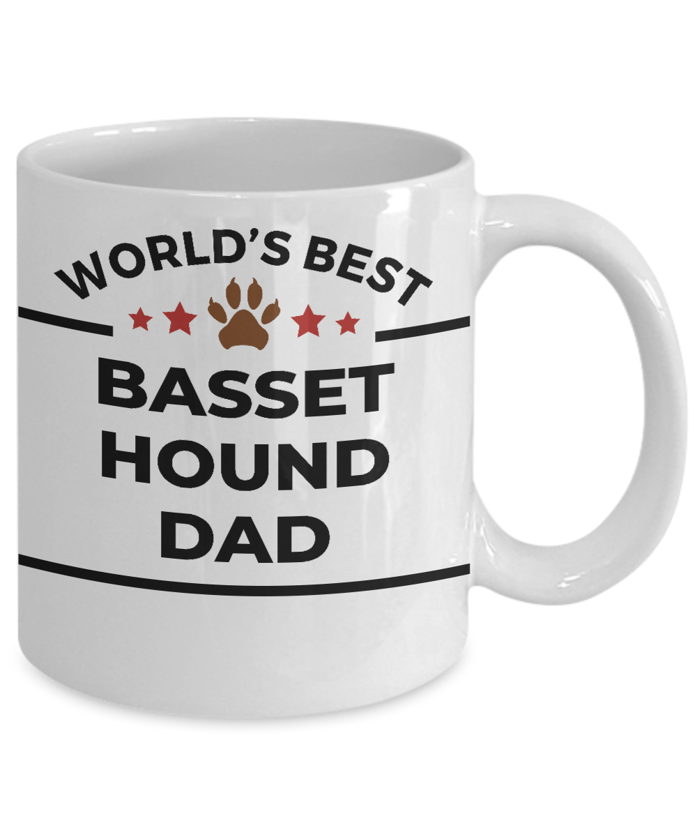 Basset Hound Dog Dad Coffee Mug