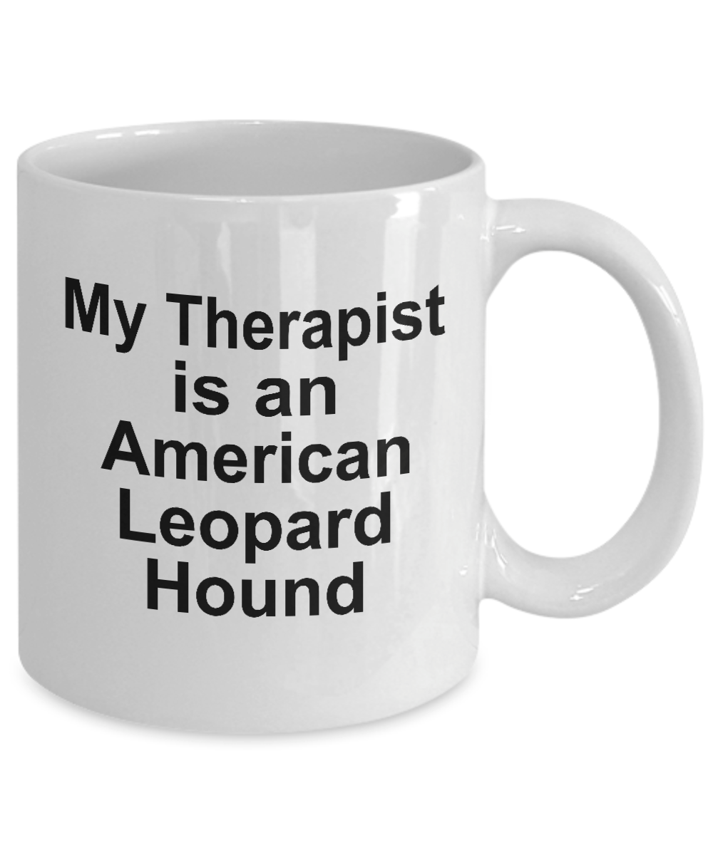 American Leopard Hound Dog Therapist Coffee Mug