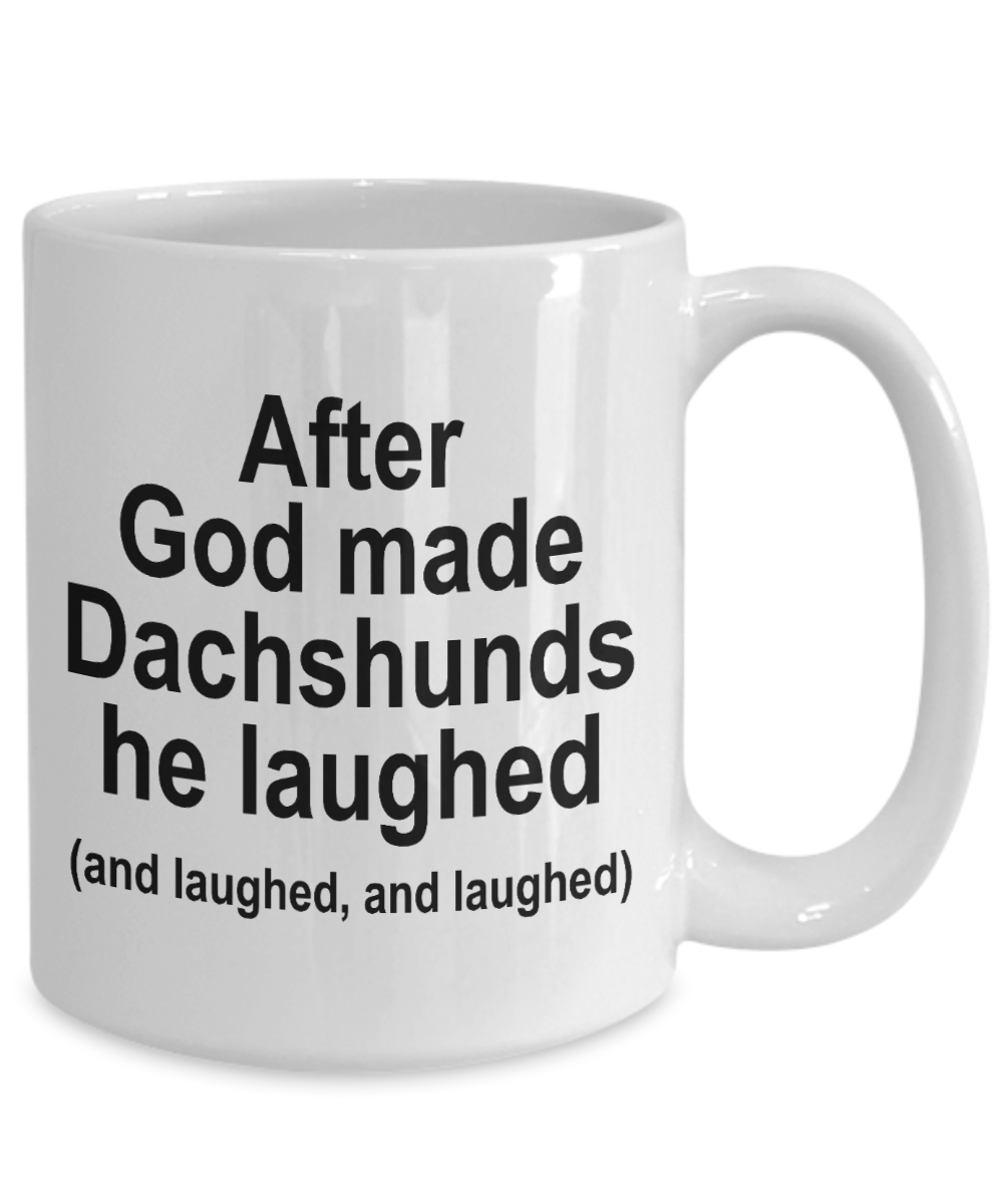 Dachshund Dog Joke Coffee Mug