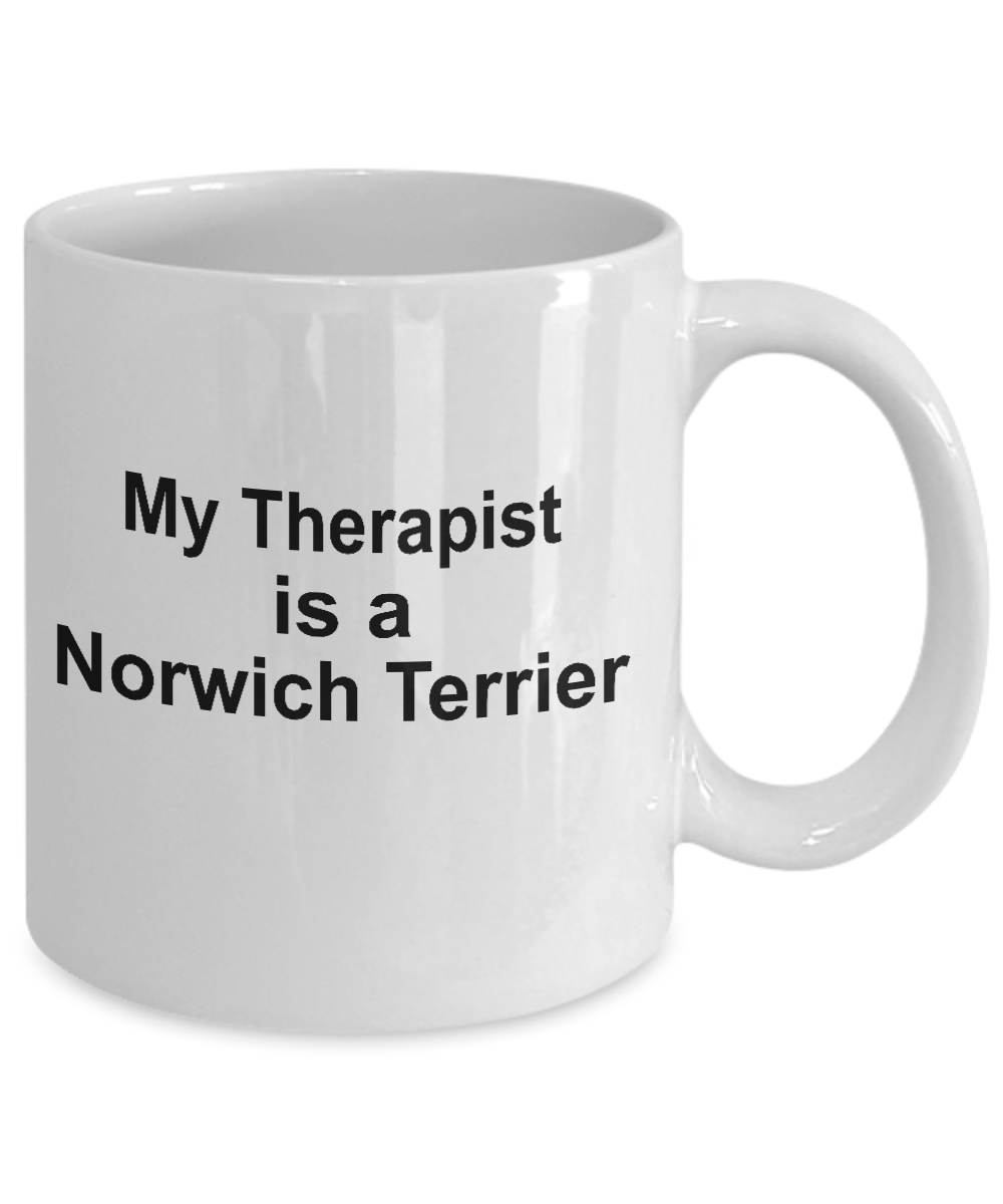 Norwich Terrier Dog Therapist Coffee Mug