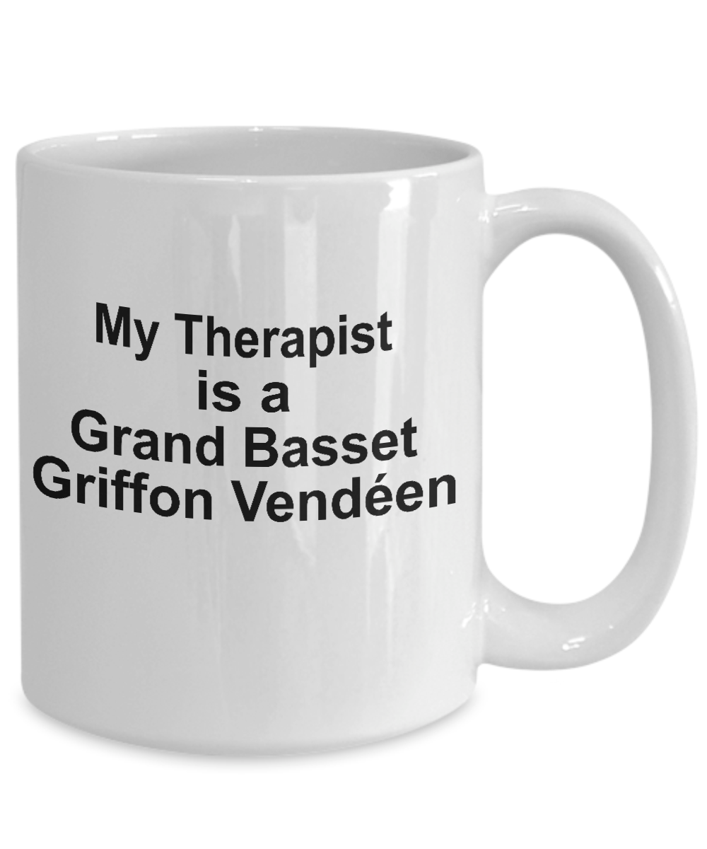 Grand Basset Griffon Vendéen Dog Therapist Coffee Mug