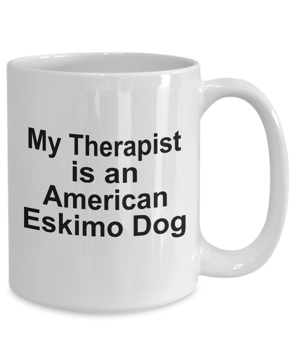 American Eskimo Dog TherapistCoffee Mug