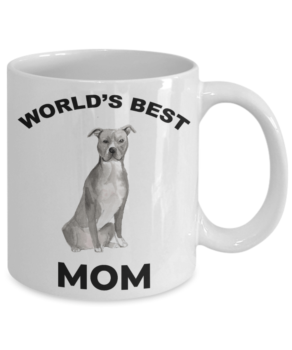 American Staffordshire Terrier Best Dog Mom Coffee Mug