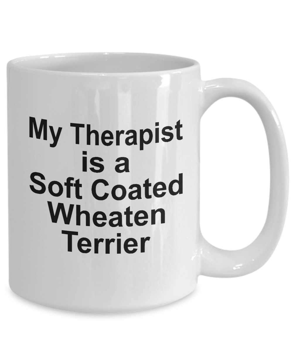 Soft Coated Wheaten Terrier Dog Therapist Coffee Mug