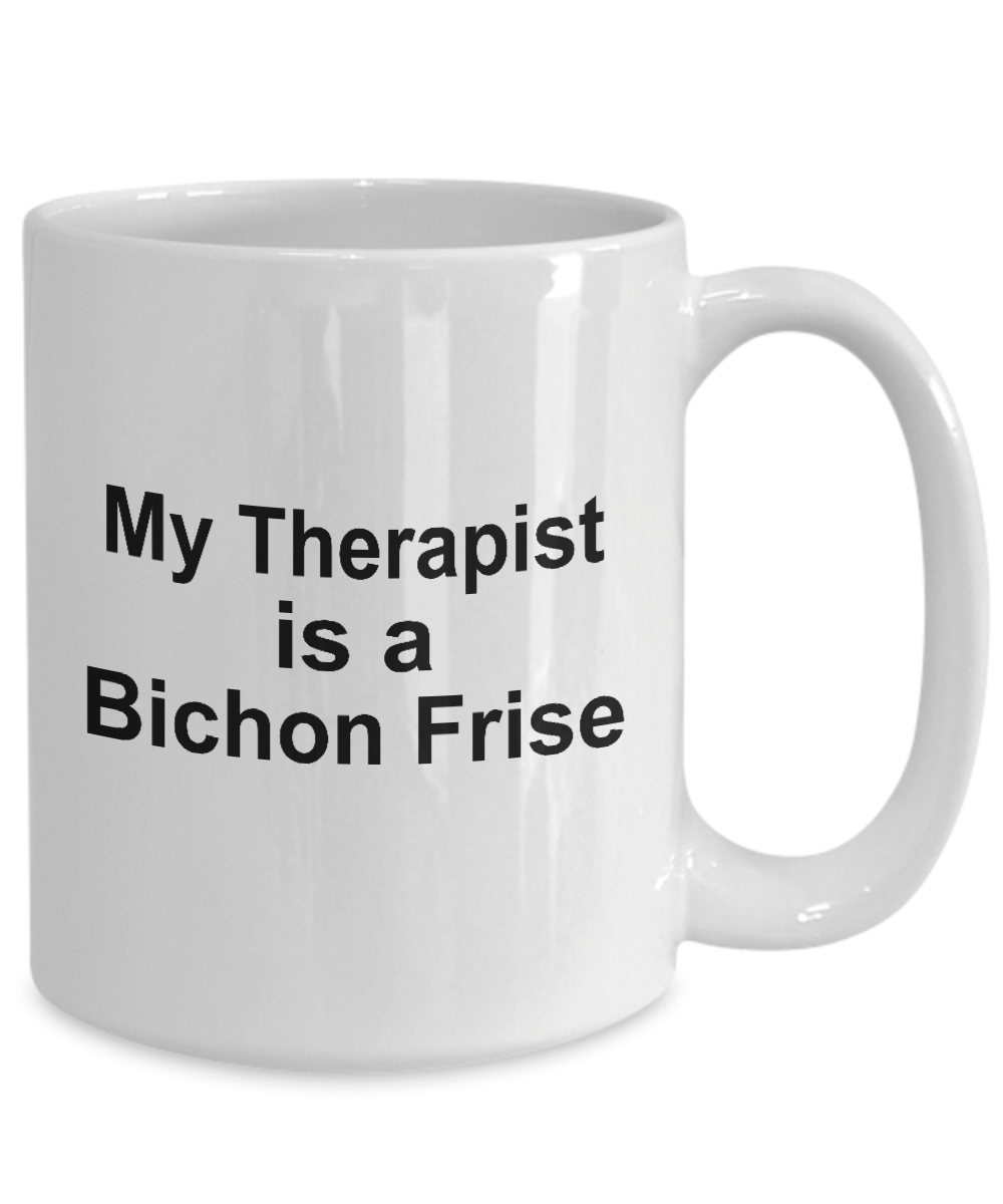 Bichon Frise Dog Therapist Coffee Mug