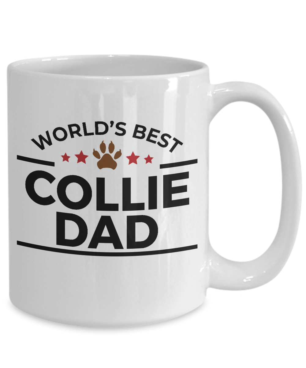 Collie Dog Dad Coffee Mug