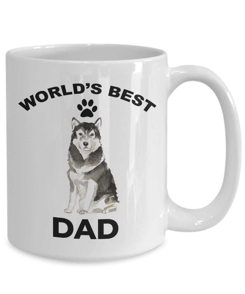 Alaskan Malamute Best Dad Coffee Mug