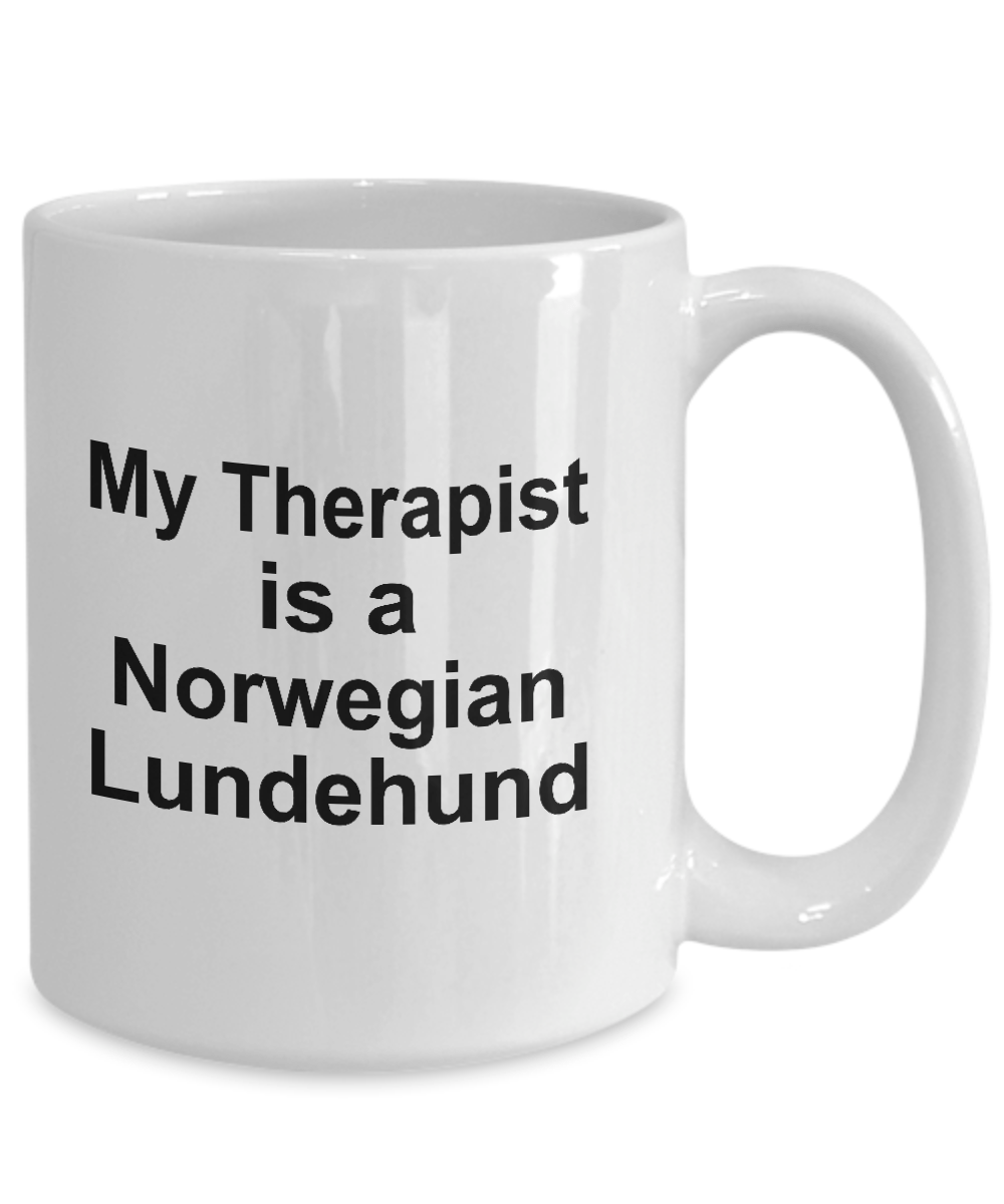 Norwegian Lundehund Dog Therapist Coffee Mug