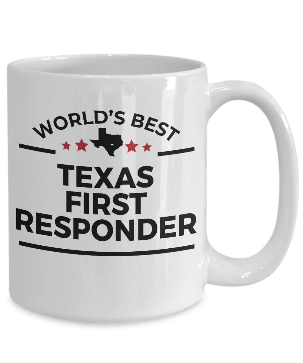 Texas First Responder Coffee Mug