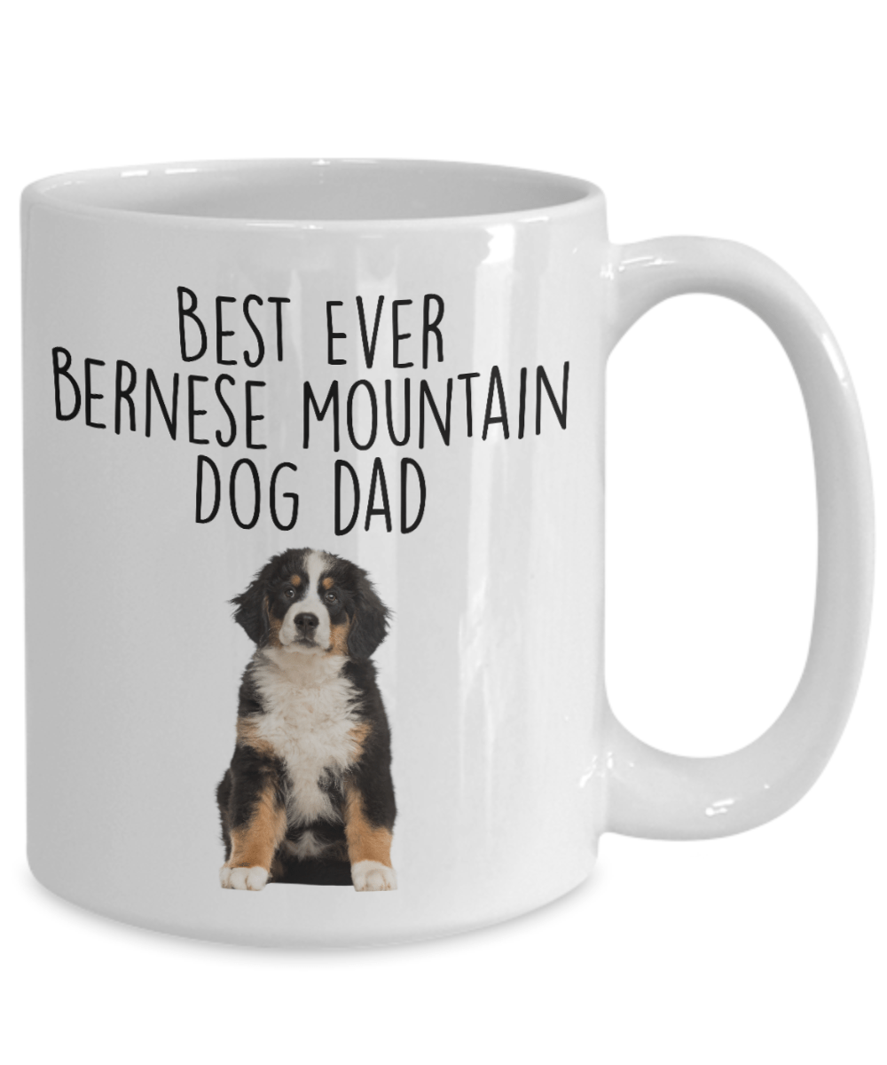 Best Ever Bernese Mountain Dog Dad Coffee Mug