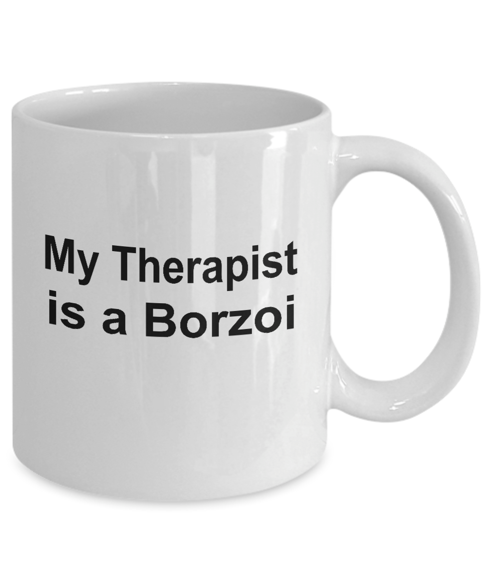 Borzoi Dog Therapist Coffee Mug