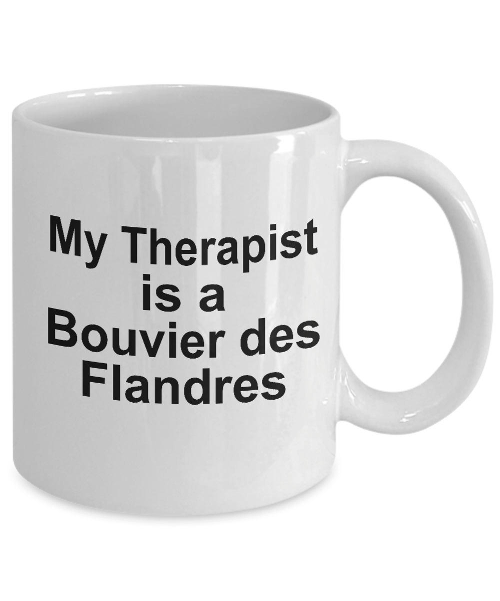 Bouvier des Flandres Dog Therapist Coffee Mug