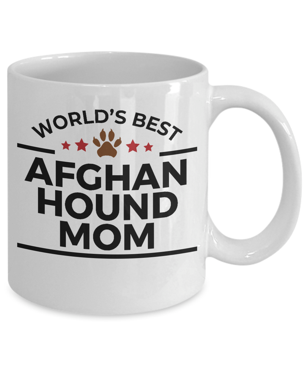 Afghan Hound Dog Mom Coffee Mug