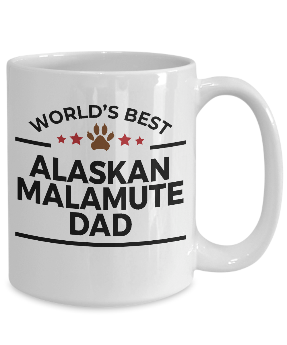 Alaskan Malamute Dog Dad Coffee Mug