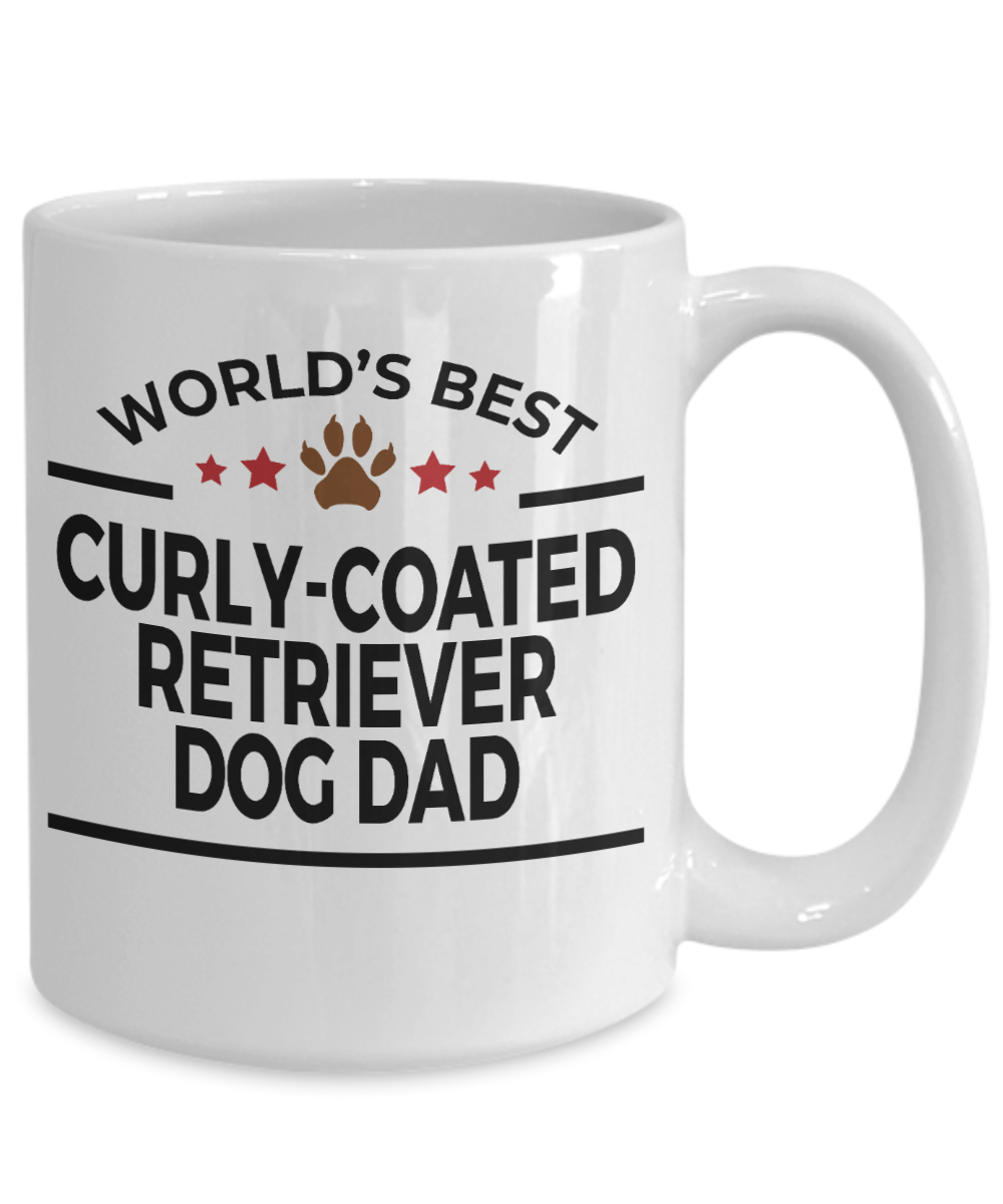 Curly-Coated Retriever Dog Dad Coffee Mug