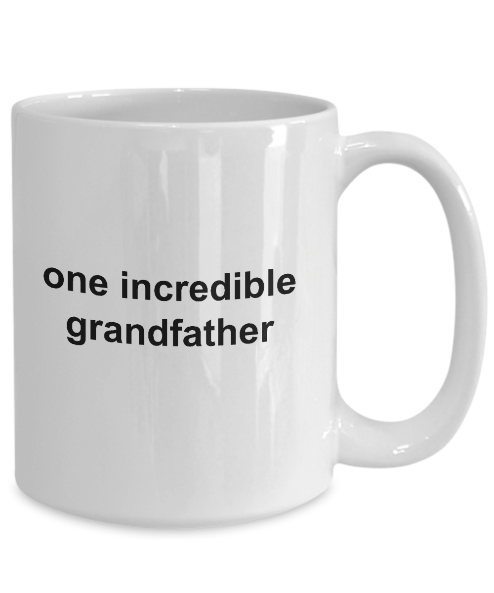 One Incredible Grandfather Coffee Mug