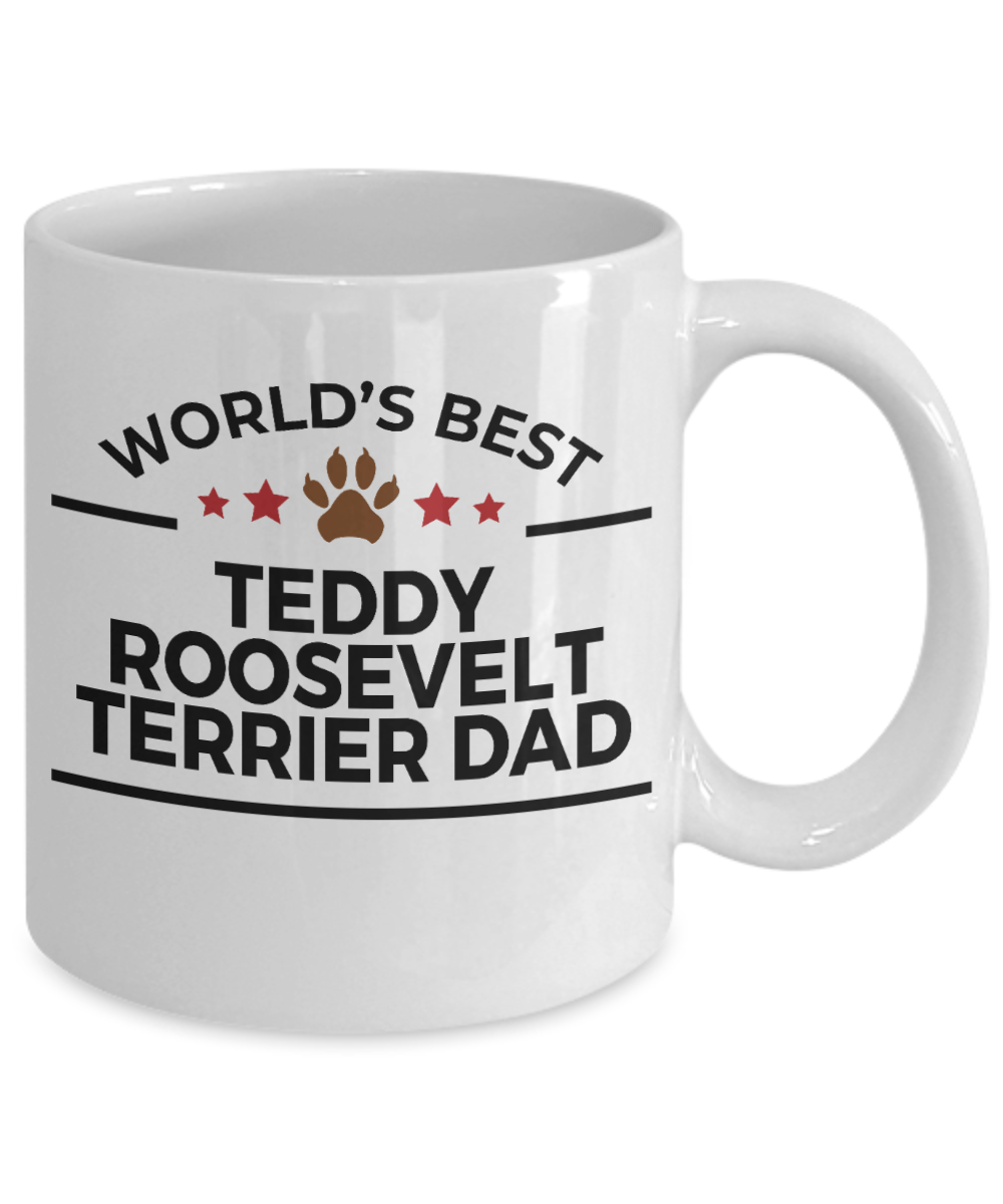 Teddy Roosevelt Terrier Dog Dad Coffee Mug