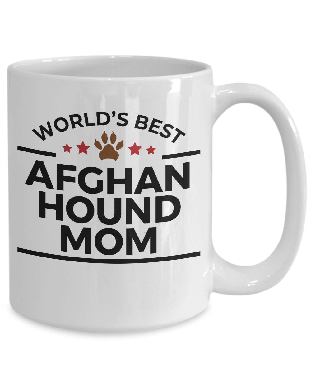 Afghan Hound Dog Mom Coffee Mug