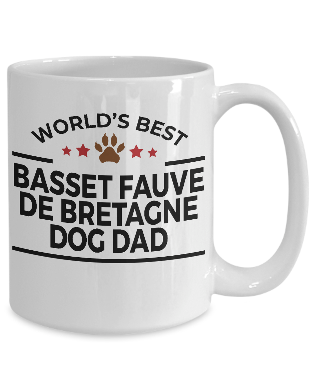 Basset Fauve de Bretagne Dog Dad Coffee Mug