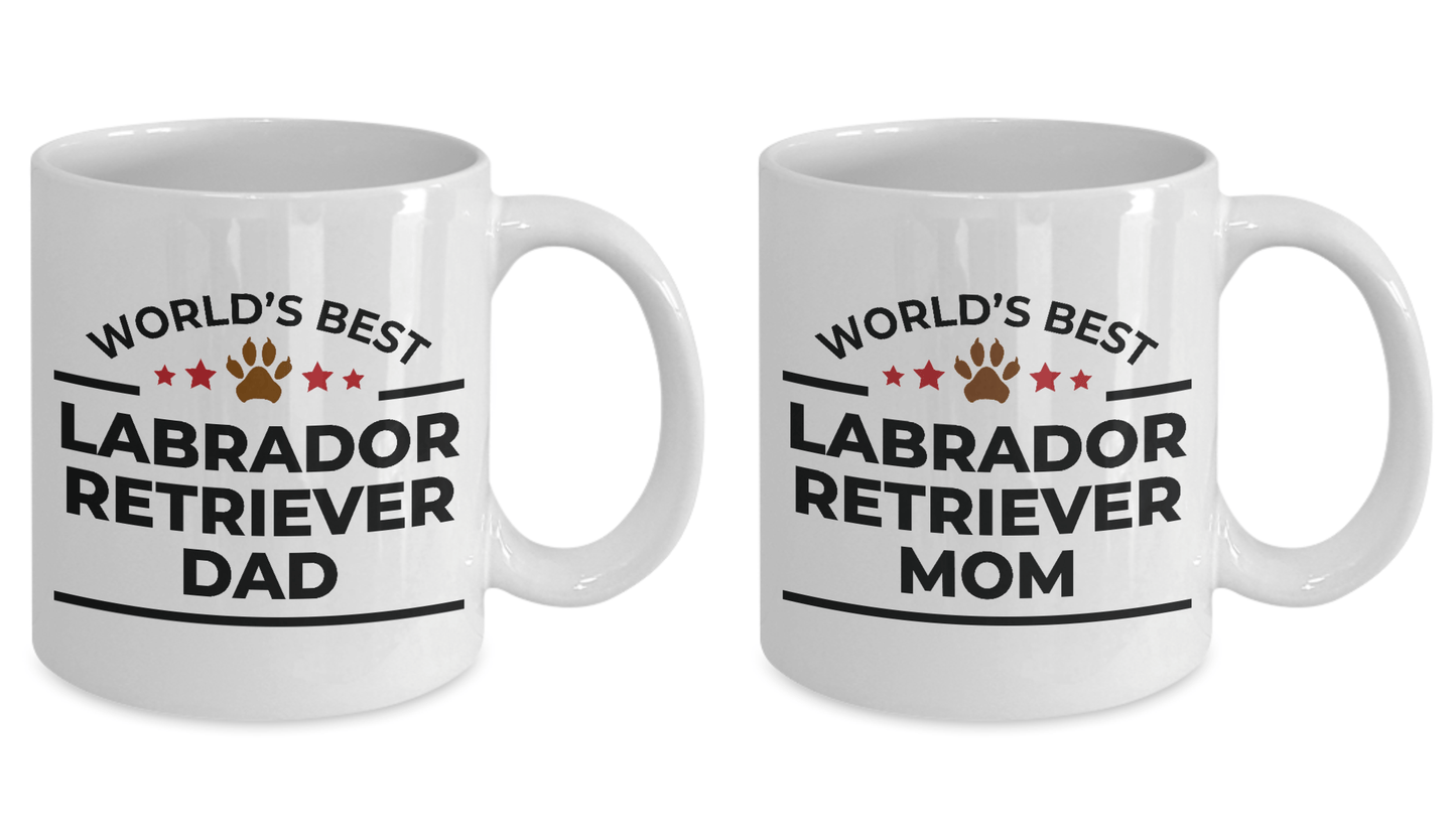 Labrador Retriever Mom and Dad Mugs