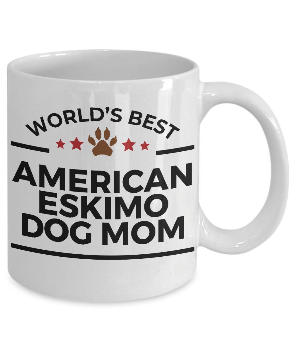American Eskimo Dog Mom Coffee Mug
