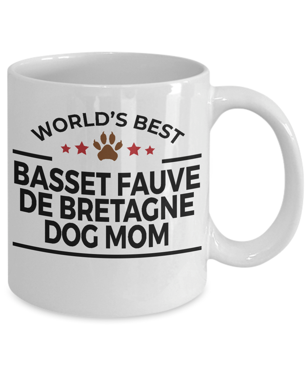 Basset Fauve de Bretagne Dog Mom Coffee Mug