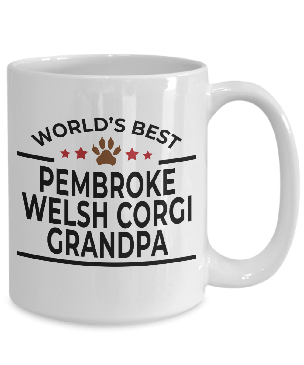 Pembroke Welsh Corgi Dog Grandpa Coffee Mug