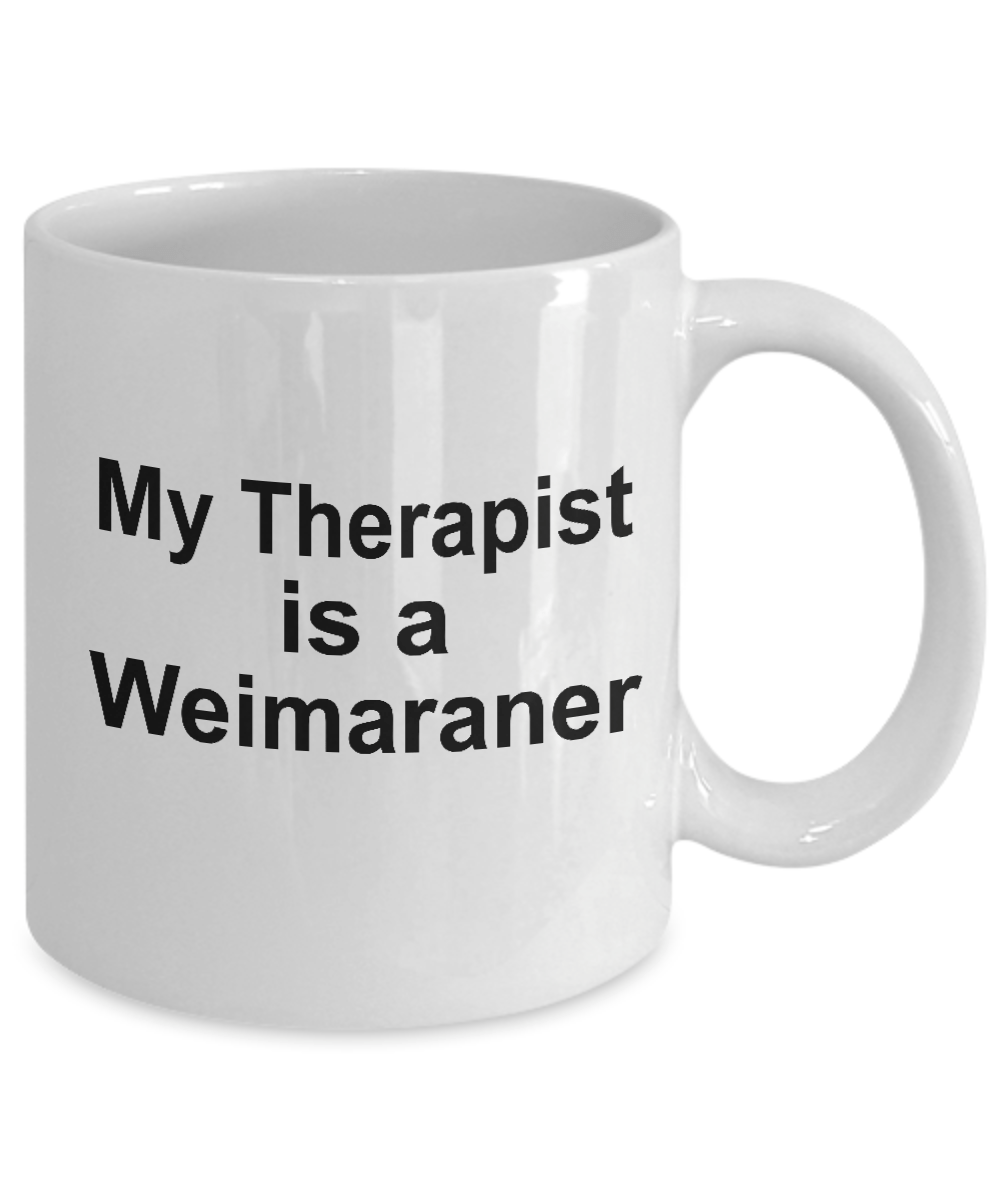 Weimaraner Dog Therapist Coffee Mug