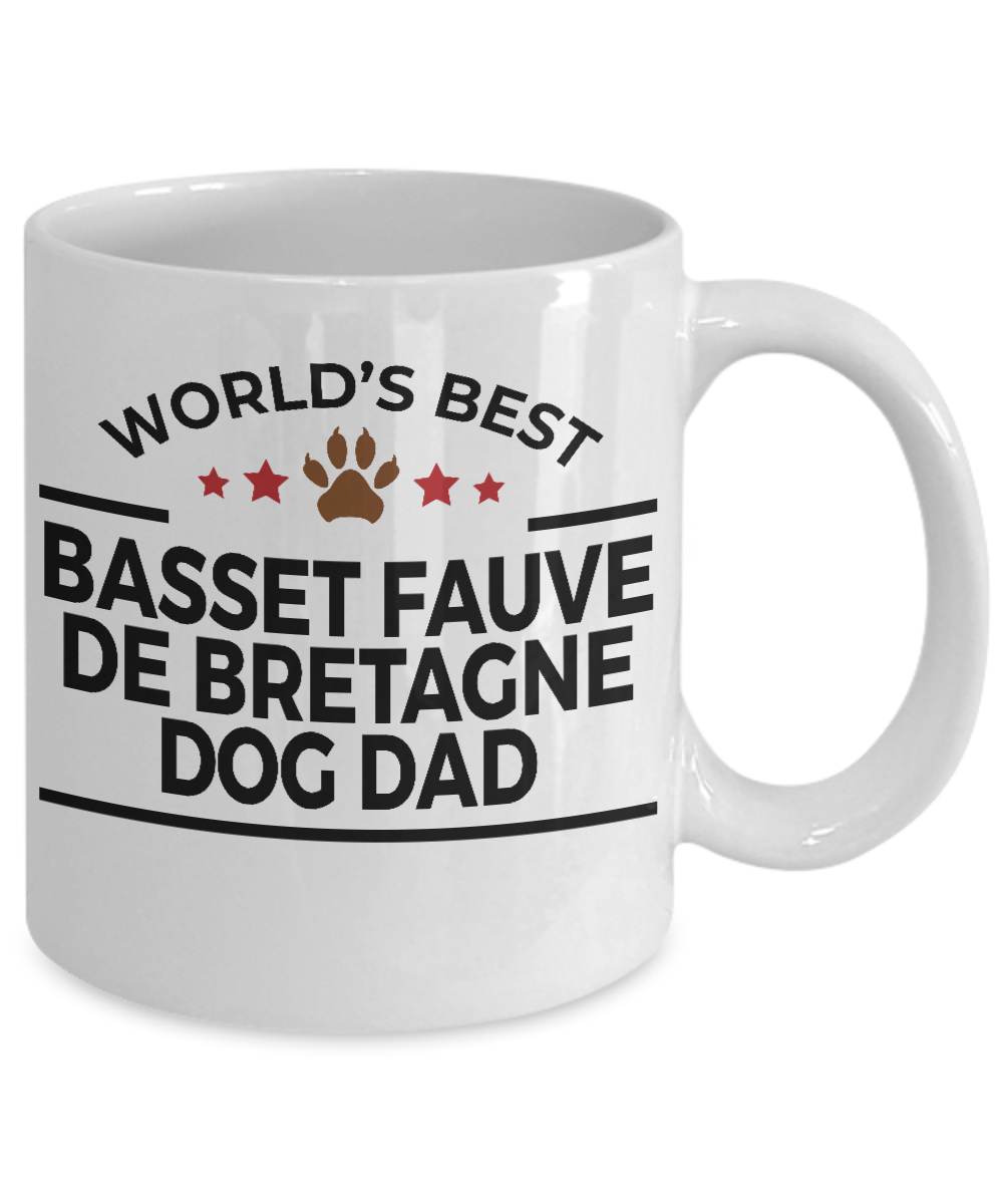 Basset Fauve de Bretagne Dog Dad Coffee Mug