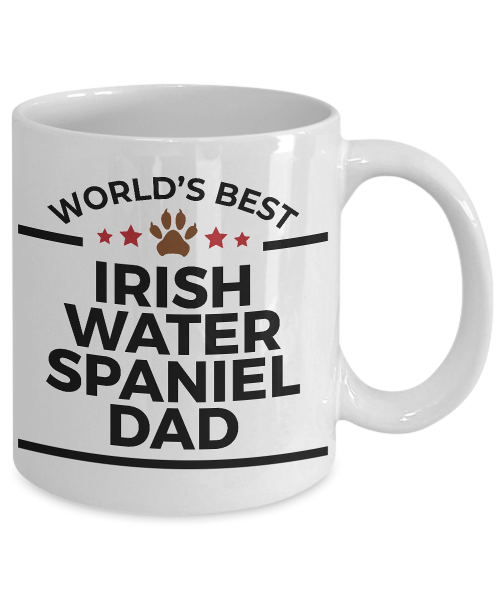 Irish Water Spaniel Dog Dad Coffee Mug