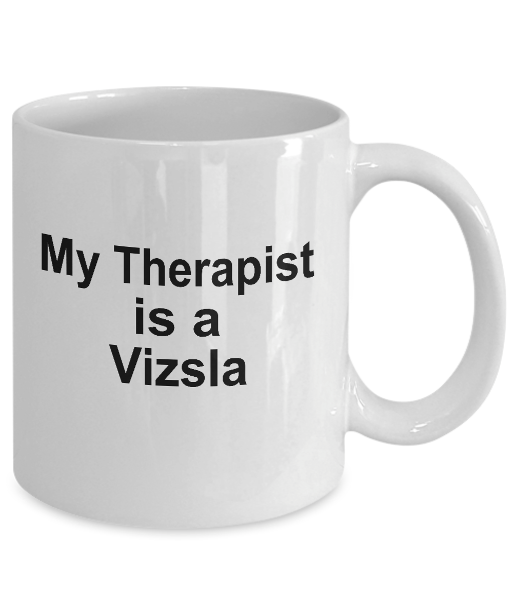 Funny Vizsla Dog Therapist Coffee Mug