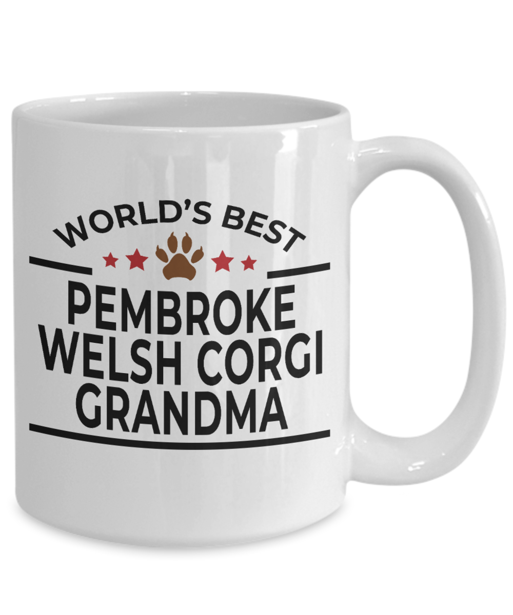 Pembroke Welsh Corgi Dog Grandma Coffee Mug