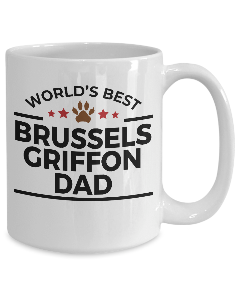 Brussels Griffon Dog Dad Coffee Mug