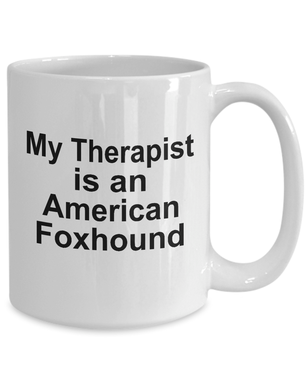 American Foxhound Dog Therapist Coffee Mug