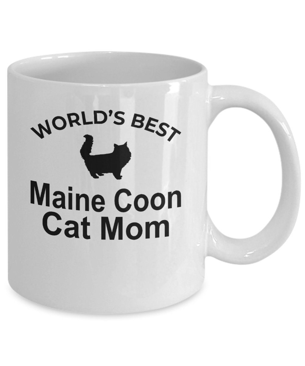 Maine Coon Cat Mom Coffee Mug