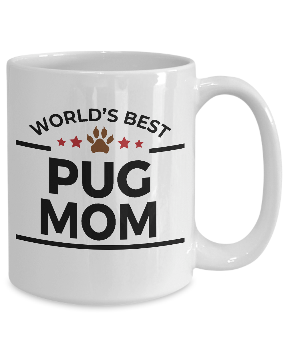 Pug Dog Mom Coffee Mug