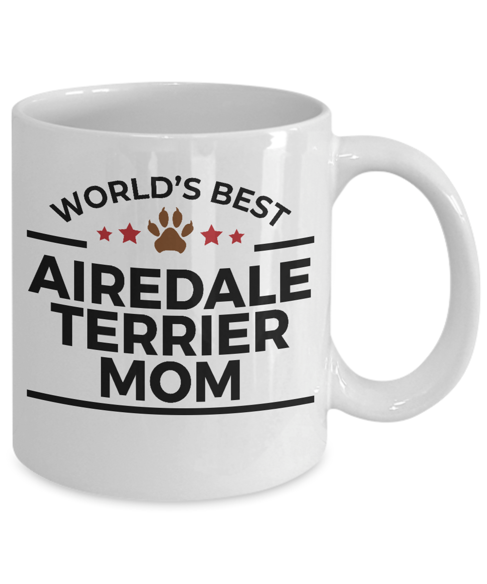 Airedale Terrier Dog Mom Coffee Mug