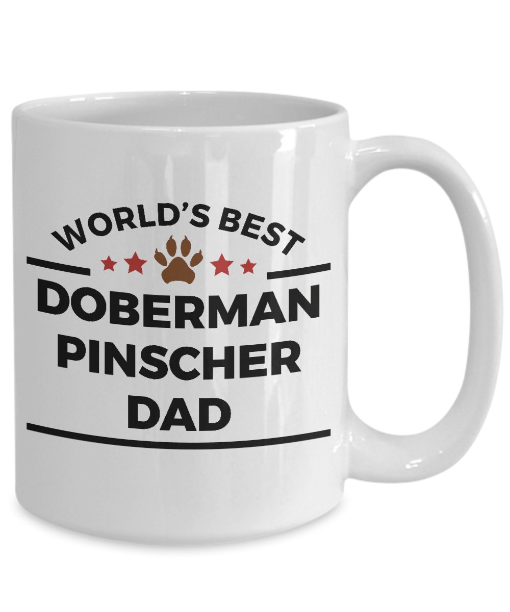 Doberman Pinscher Dog Dad Coffee Mug