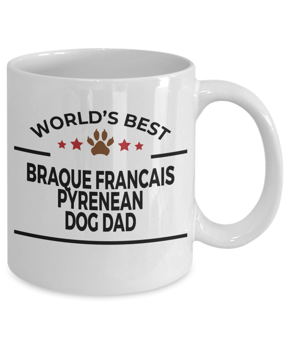 Braque Francais Pyrenean Dog Dad Coffee Mug