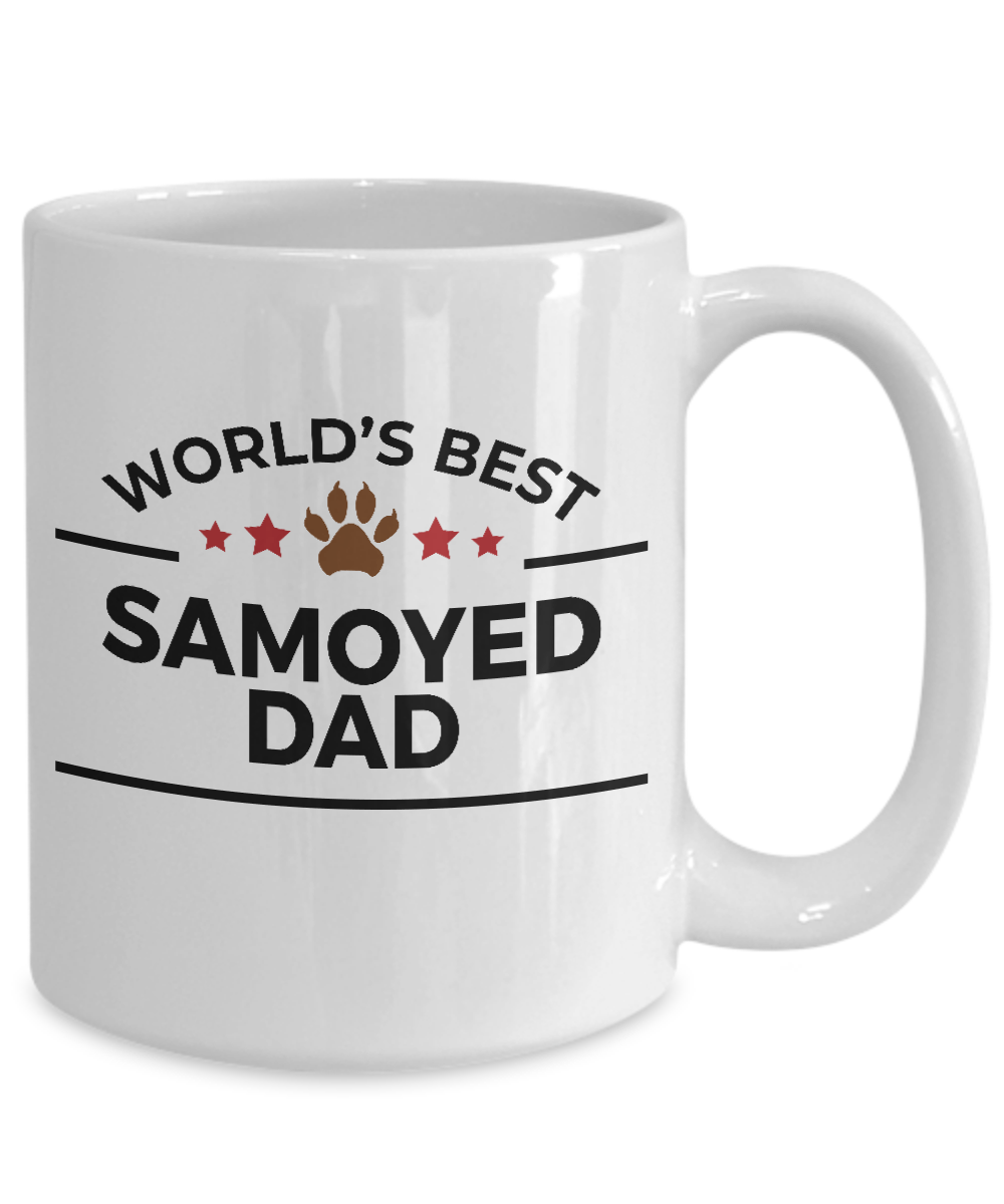 Samoyed Dog Dad Coffee Mug