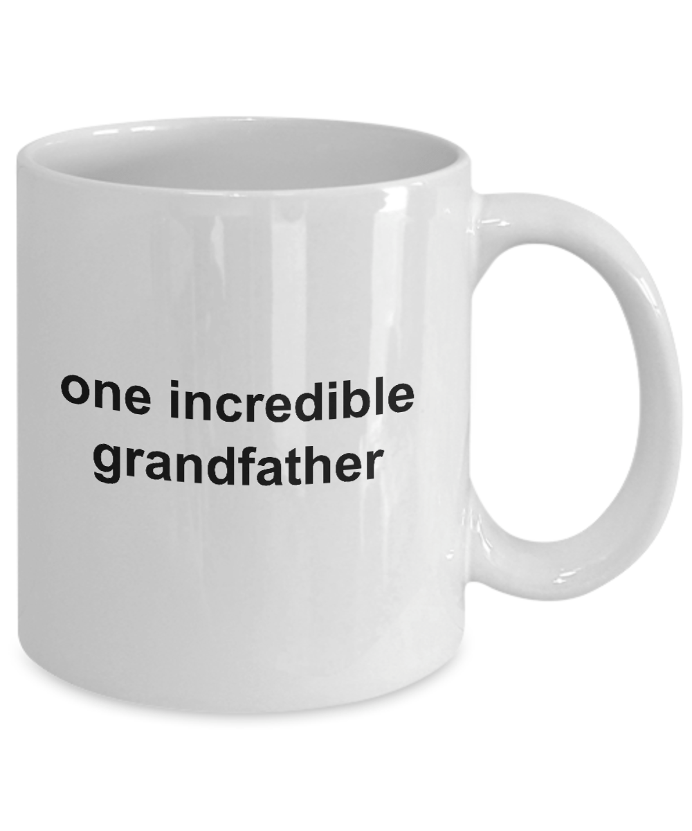 One Incredible Grandfather Coffee Mug
