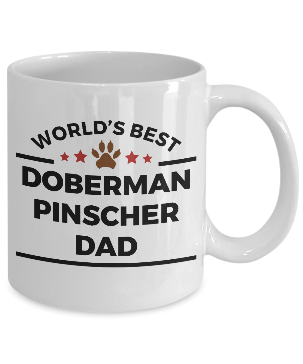 Doberman Pinscher Dog Dad Coffee Mug