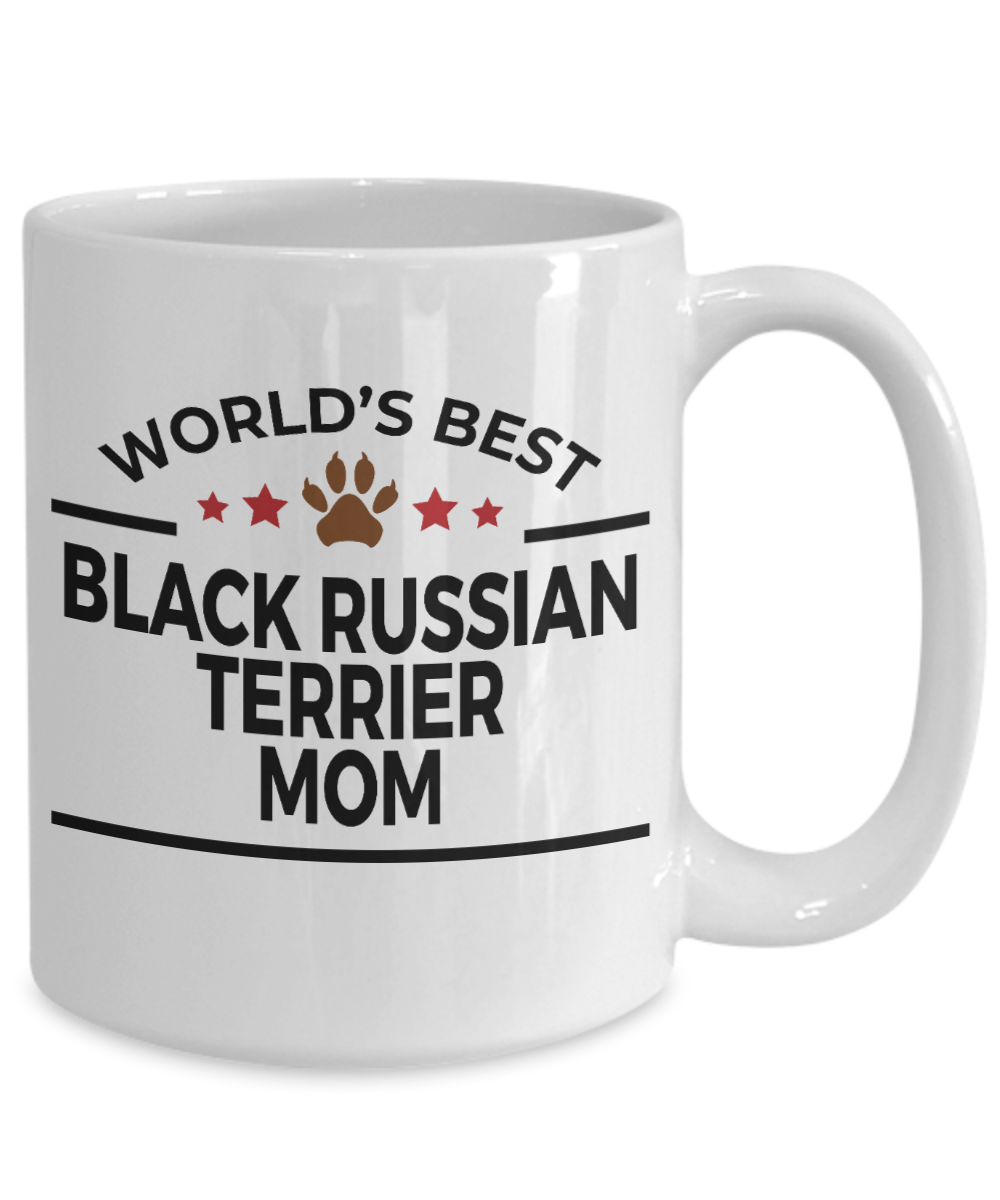 Black Russian Terrier Dog Mom Coffee Mug