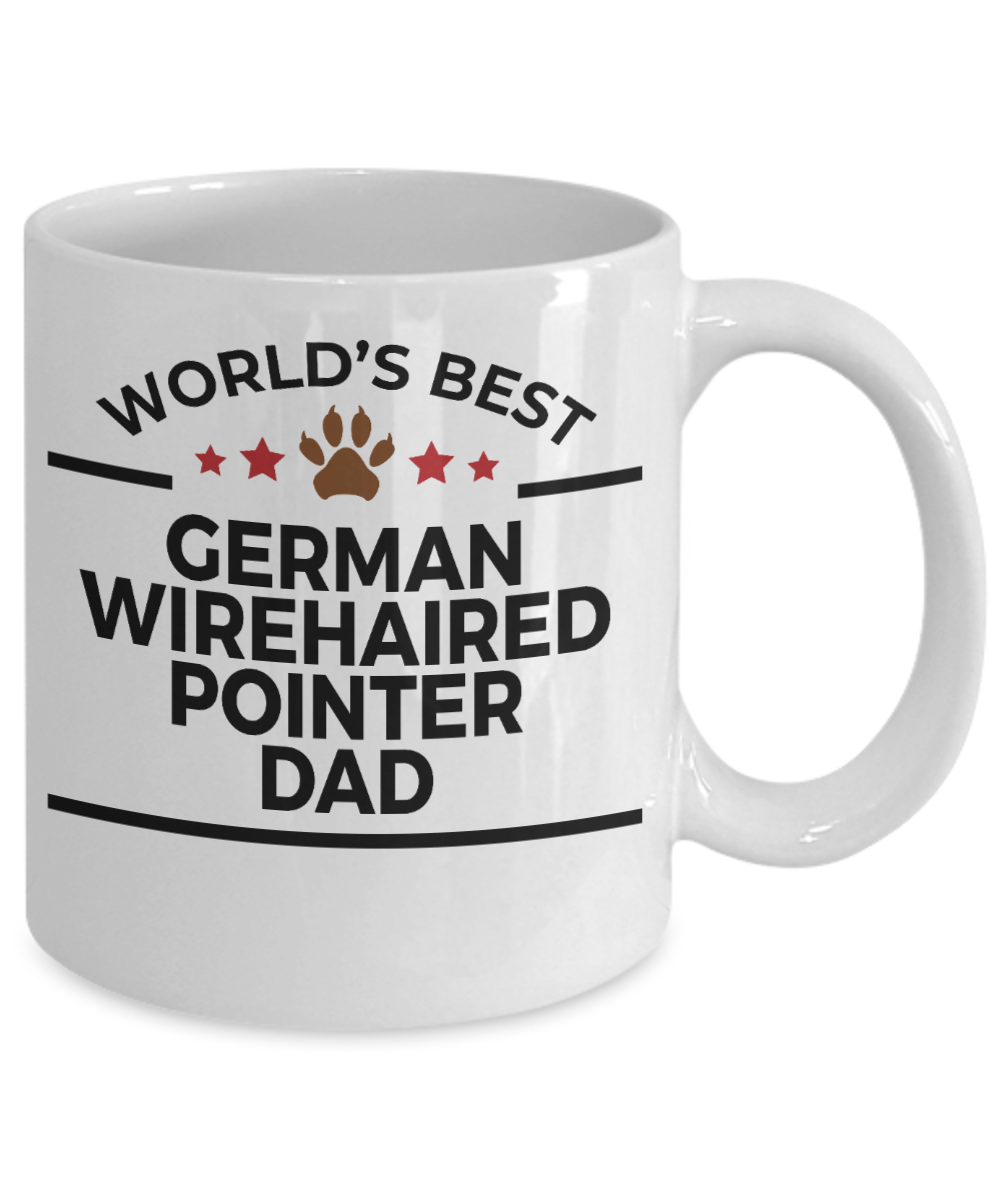 German Wirehaired Pointer Dog Dad Mug
