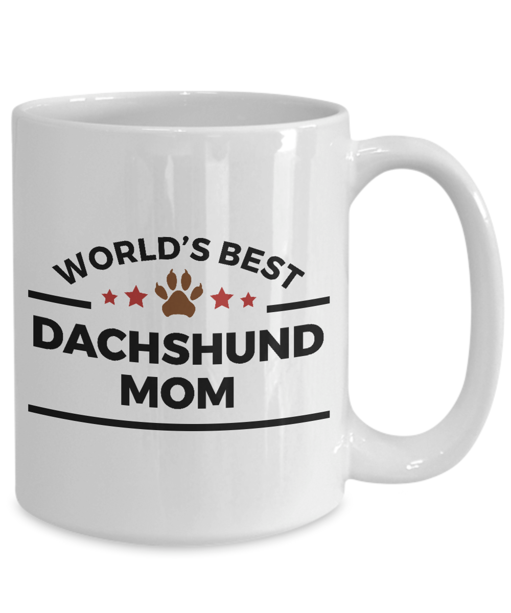 World's Best Dachshund Mom Ceramic Mug