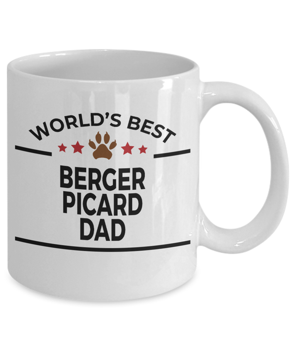 Berger Picard Dog Dad Coffee Mug